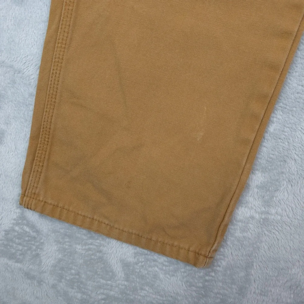 Dickies Carpenter Pants Mens‎ 34x32 Brown Duck Canvas Utility Workwear Gorpcore